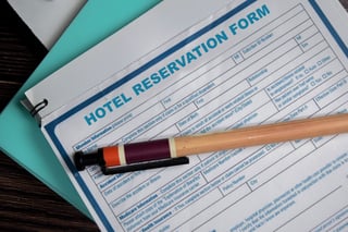Hotel reservation form
