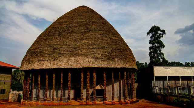 Historic Bandjoun Chiefdom Headquarters In Cameroon