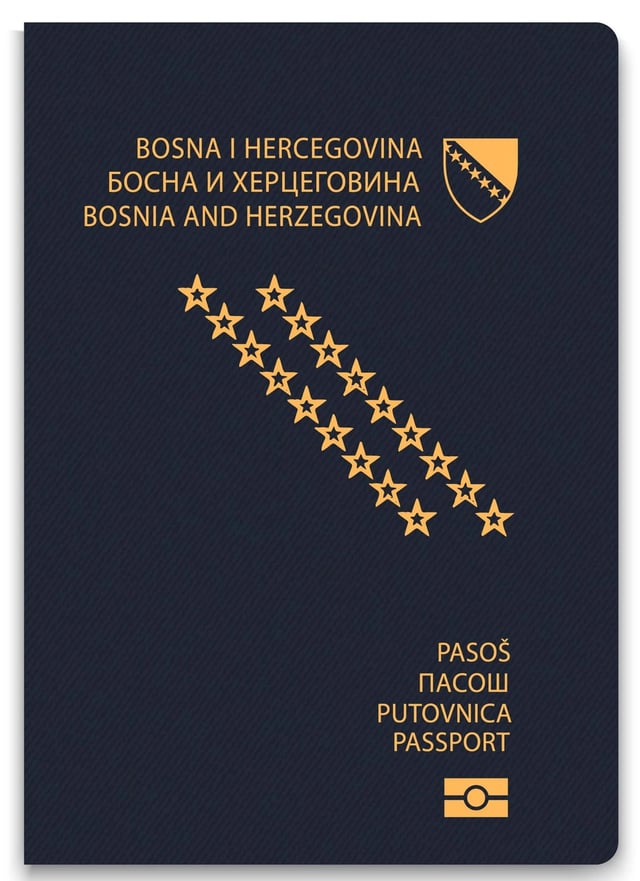 Passport of Bosnia and Herzegovina