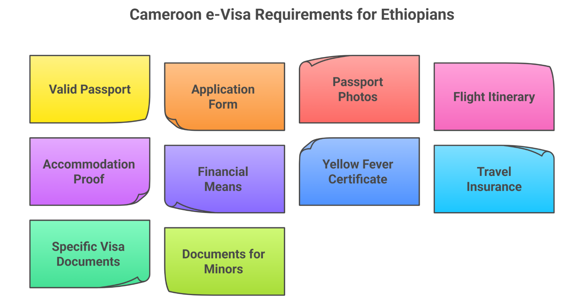 Required Documents For Ethiopian Nationals Applying For A Cameroon E Visa