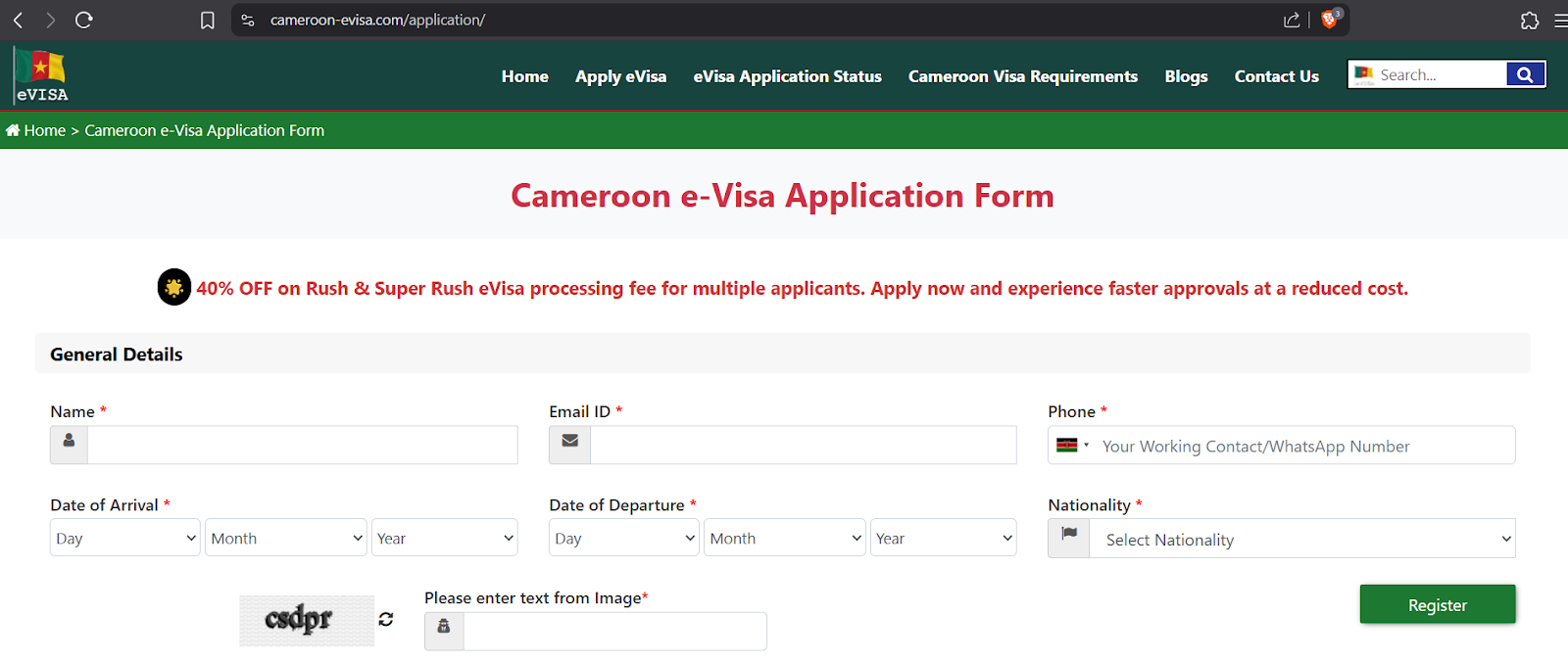 Create an Account